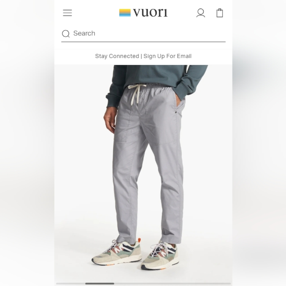 Vuori Mens RipStop Pant
